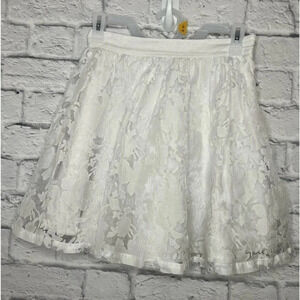 Bebe lace and tulle ballerina skirt size 4.